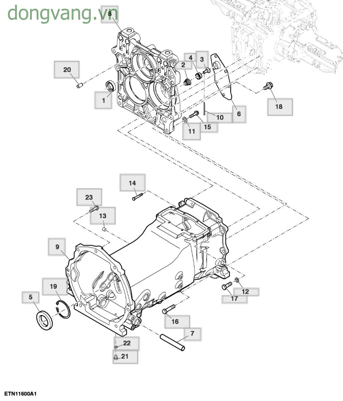  Clutch Housing - ST512405